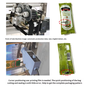 Machine d'emballage automatique de films pour aliments, comprimés, lait frais, bière, eau, huile - Emballage en sachets de film plastique - Personnalisation usine - Product Image 6