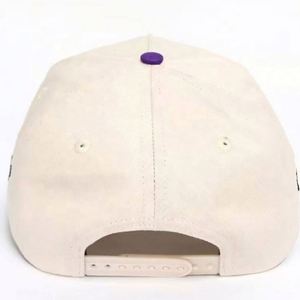 Quality 100% Cotton Twill Soft Material Curved 5 Panel 3D Flat Baseball Caps Custom Embroidery Logo Unisex 2 Tone Colors <b>Hats</b> - Product Image 6
