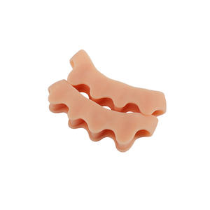 Cinco buracos Cadeia Polegar Valgus Corrector Respirável SEBS Toe Sobreposição Separador Foot Corrector PGYUD Q47-48 - Product Image 5