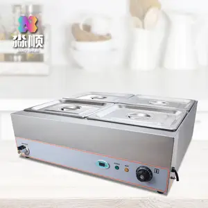 Nhà Hàng Điện Lẩu 2/3/4/5/6 Chảo BBQ thịt lợn thực phẩm ấm hơn hiển thị cho súp