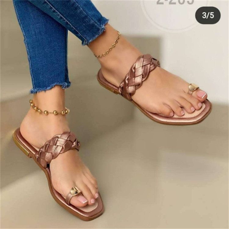 Summer Women's Sandals Slippers Non-Slip Flip Flops Flat Slides Sandals for Women And Ladies