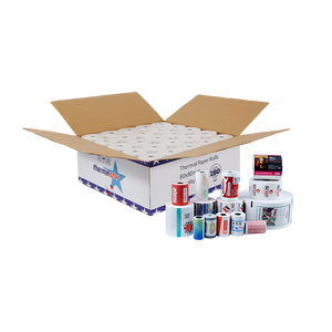 ตัวอย่างฟรีเครื่องจักร80มิลลิเมตรลงทะเบียนเงินสดจนถึงใบเสร็จรับเงินเทปพิมพ์ขั้วกระดาษความร้อนม้วน - Product Image 1