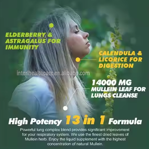 Ausreson สารสกัดจากใบมัลลีนสารสกัดจากใบมัลลีนหมากฝรั่งธรรมชาติรองรับภูมิคุ้มกันของปอดและสารต้านอนุมูลอิสระเสริมฮาลาลต์/ โคเชอร์ได้รับการรับรอง - Product Image 3