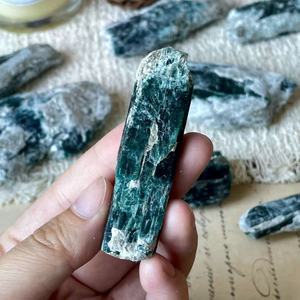 Wholesale Natural <b>Crystal</b> Mineral Specimen High Quality Rough Green Blue Kyanite <b>Raw</b> Semi Precious Stone for Home Decor Gift - Product Image 3