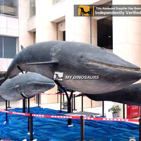 Modèle mécanique marin 3D réaliste de baleine animatronique MyDino L-89 à vendre