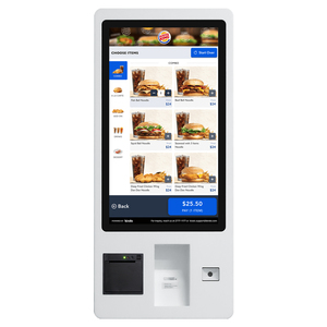 Nhà hàng/siêu thị kỹ thuật số biển màn hình cảm ứng QR mã quét và máy in tự dịch vụ thanh toán <span class=keywords><strong>kiosk</strong></span> - Product Image 4