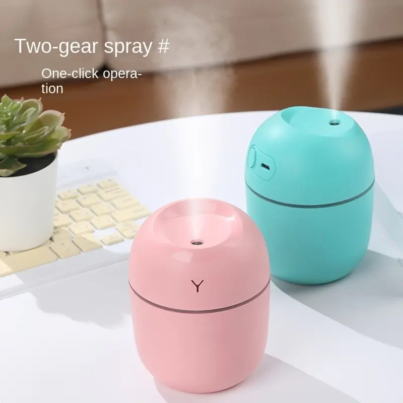 Venta caliente Portable Spray Mist humidificador Aroma Aceite esencial Difusor Coche USB H2o Mini humidificador de aire