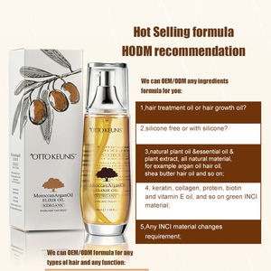OEM 100ml Maroc Sérum capillaire Protecteur <span class=keywords><strong>de</strong></span> chaleur <span class=keywords><strong>Cheveux</strong></span> Huile d'argan Produit <span class=keywords><strong>de</strong></span> soin capillaire hydratant - Product Image 5