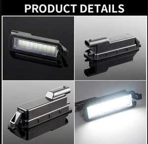 2Pcs Error Free Car LED lampade con targa per Dodge Charger Challenger Ram 1500 Chrysler 300 <span class=keywords><strong>Jeep</strong></span> <span class=keywords><strong>Compass</strong></span> - Product Image 4