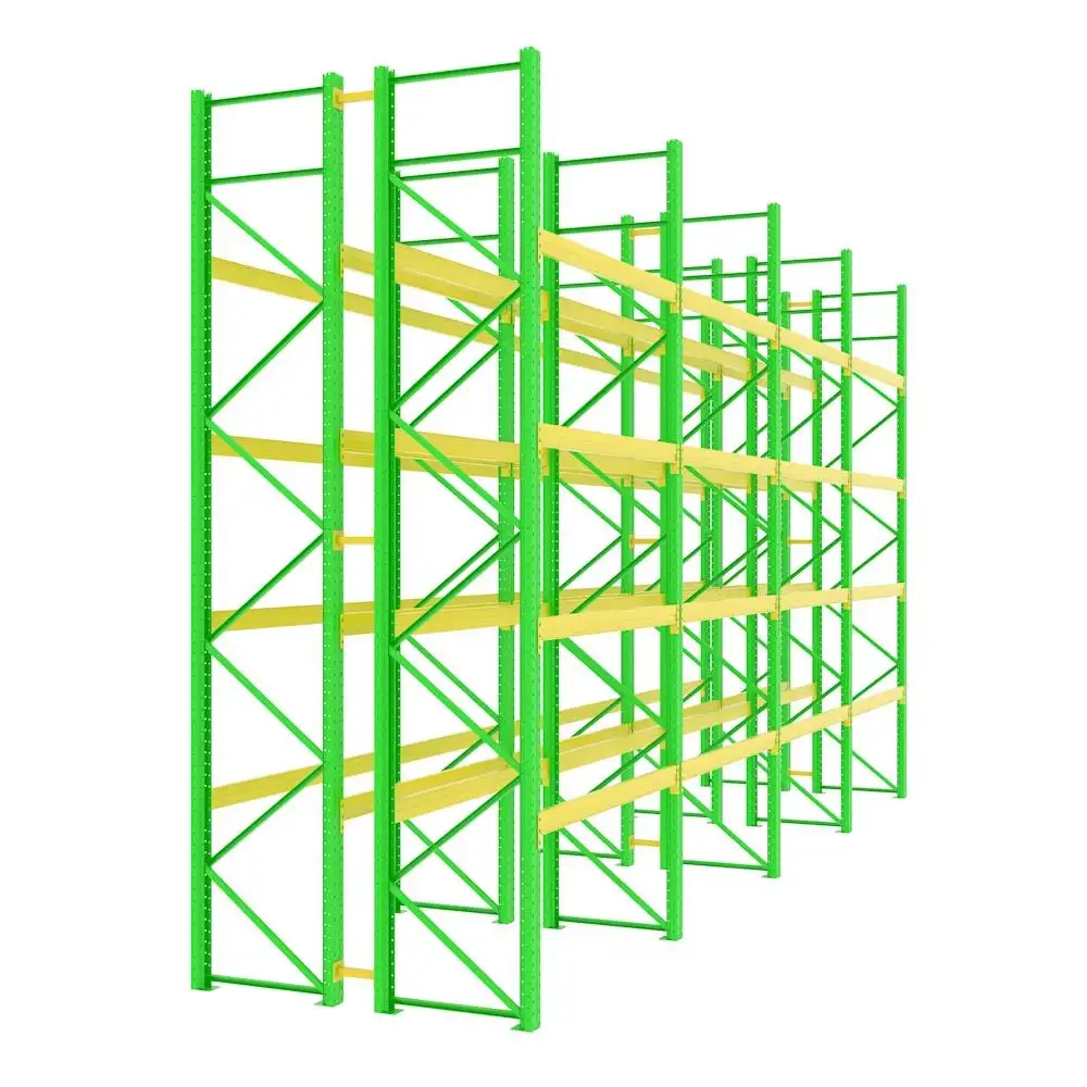 Heavy Duty Pallet Racking Industrial Rack Preço Prateleira Sistema seletivo Racking Armazém Pallet Rack