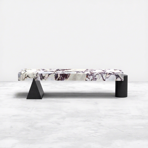 Mesa de centro convertible de cobre dorado de lujo con diseño de arte de mármol decoración del hogar de gama alta para uso en sala de estar comedor - Product Image 1
