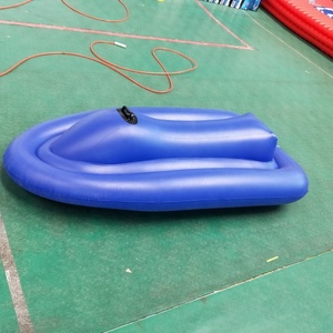 Bateau pneumatique gonflable en PVC pour 2 personnes, prix usine OEM, pour la pêche et les motos nautiques, équipement de jeu aquatique flottant - Product Image 4