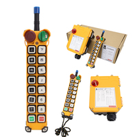 Control remoto inalámbrico controlado por radio de grúa aérea de polipasto eléctrico industrial, hecho de plástico duradero, 1 unidad