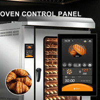 Contrôleur d'écran tactile pour four commercial MK26L01, sortie 220V ±1 ℃   Contrôleur de température pour four rotatif à convection de 7 pouces de précision