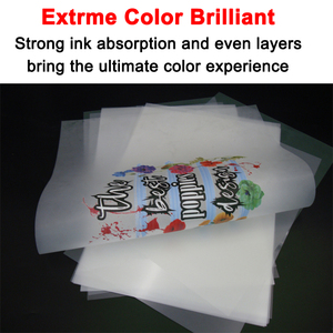 Jinlong Factory Matte Glossy 24 pollici 33 <span class=keywords><strong>Cm</strong></span> Hot Peel cold peel Dtf Heat Transfer Film Roll 100x60cm <span class=keywords><strong>A4</strong></span> A3 Sheet - Product Image 6