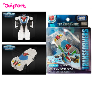 <span class=keywords><strong>TAKARA</strong></span> <span class=keywords><strong>TOMY</strong></span> Transformers EarthSpark ESS-06 Wheeljack Spinch Change Spin Changer Figurine d'action Robot 2-en-1 Jouet pour enfants - Product Image 1