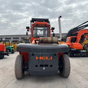 NOUVEAU Chariot élévateur contrepoids diesel HELI Orange 16 tonnes à transmission intégrale pour manutention industrielle avec déplaceur latéral hydraulique - Product Image 2