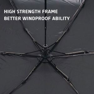 Contemporary Limited - Time Offer <b>Folding</b> Umbrella Fully-Automatic UV Protection Umbrella with Logo Printing - Product Image 6