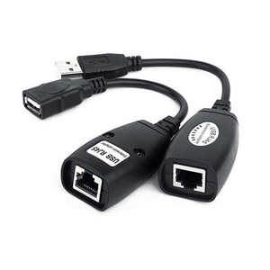<strong>USB</strong> <strong>to</strong> RJ45 NETWORK <strong>ETHERNET</strong> CABLE <strong>ADAPTOR</strong> EXTENDER OVER CAT5 5E 6 <strong>to</strong> 100FT <strong>USB</strong> - Product Image 1