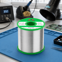 Fil de soudure en étain Sn99.3Cu0.7 de haute qualité, 1.2mm, 1.0mm, 0.8mm, 500g, avec 2.2% de teneur en flux, point de fusion 217°C, pour soudure de circuits imprimés (PCB)