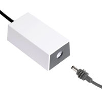 Convertidor de CC para Starlink Mini, Regulador Elevador de Voltaje de 12V/24V a 36V, Adaptador para Starlink Exterior con Terminales de Anillo para RV y Embarcaciones