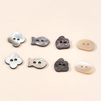 Boutons irréguliers concaves mats dégradés à deux trous en forme d'étoile, écologiques, lavables, décoratifs, fournitures de couture pour pulls et manteaux