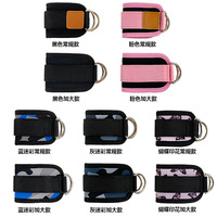 Sangle de cheville en néoprène Gantry pour fitness, dispositif d'assistance pour l'entraînement de la force des jambes, sangle de jambe à câble pour l'amélioration des hanches et le remodelage, étirement