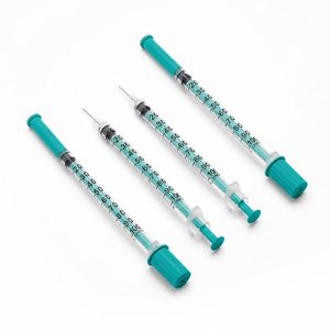 <span class=keywords><strong>Jeringa</strong></span> de Insulina Individual de 1 ml, 31 g, 8 mm, 1 cc, Color Verde Menta, Nueva, con Certificación CE, para Uso Humano, Salón de Belleza y Veterinaria, Disponible al por Mayor - Product Image 4