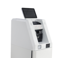 Machine de dépôt de fonds automatique pour centre de distribution bancaire, comptage de billets en vrac, stockage sécurisé, Jinrui CDM-9000A, machine de dépôt de fonds