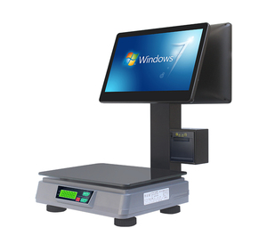 बिक्री के बिंदु के साथ बिजली के पैमाने पुंटो डे venta 15.6 इंच चोर bascula 15.6 pulgadas - Product Image 4