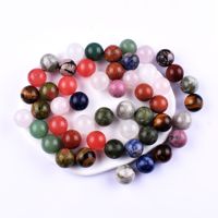 Batu Kristal Alami HZ Pink, Labradorit, Malasit, Agate, Ornamen untuk Hadiah, Bola Kristal Putih 16mm Grosir