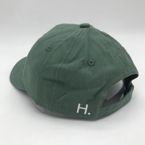 Mũ lưỡi trai bố Yukaihe chất liệu cotton xanh trắng, thêu logo phía trước và sau, mềm mại, không cấu trúc, kiểu snapback - Product Image 4