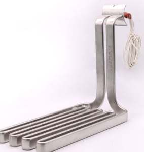 หม้อทอดสเตนเลสสี่เหลี่ยมอุตสาหกรรม4KW 3kW 2KW 1kW 220V อุปกรณ์ทำความร้อนแบบท่อแบน - Product Image 4