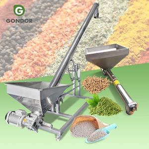 Máquina Cargadora de Alimentos para Animales con Alimentador de Tornillo Flexible Móvil para Polvo Plástico y Aromatizantes - Product Image 1