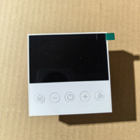 Thermostat de pièce pour ventilo-convecteur SIEMENS, contrôle de la température ambiante RDQ411MB avec écran LCD, Modbus-RTU RS485 IP30, contrôle HVAC