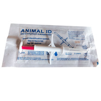 Puces en stock 2.12x12mm ISO11784/785 FDX-B puce originale importée EM4305 puce pour animaux de compagnie de poisson pour étiquette d'oreille animale
