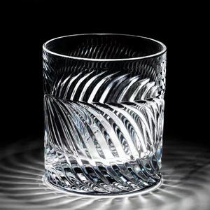 Verre à shot personnalisé sans plomb gravé sur mesure 300 ml – Verre à whisky moderne pour fêtes et usage domestique – Logo personnalisé – Marque IWIN – OEM/ODM - Product Image 2