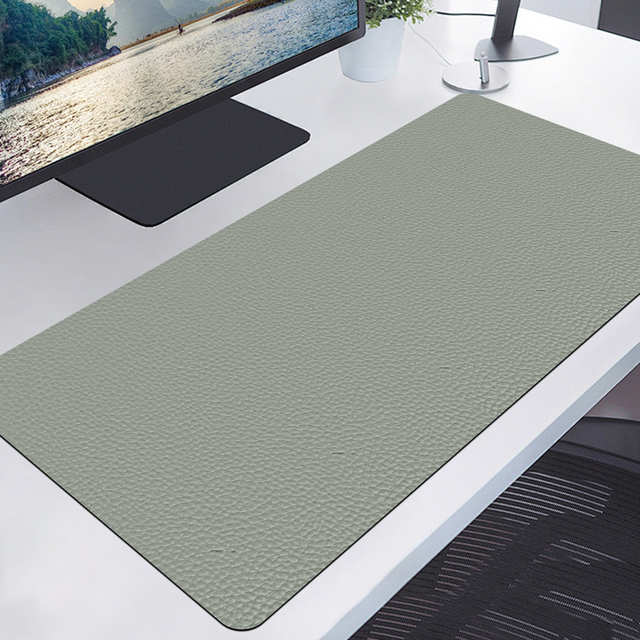 Oversized PU Leather Desk Pad Laptop Mat Keyboard Writing Pad Waterproof Cartoon Mouse Pad Stock