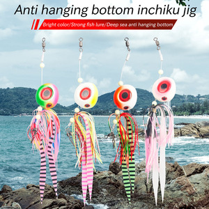 Señuelo Luminoso 3D Simulado para Pesca en Aguas Profundas, Cebo para Lubina con Diseño de Ojos, Opciones Multicolor - Product Image 2
