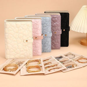 Cuir PU 145*215 Budget Classeur Avec Fermeture Éclair Cash Enveloppes Autocollants Portefeuille Feuilles Mobiles 6 Anneaux Budget Planner Classeurs Ensemble - Product Image 3