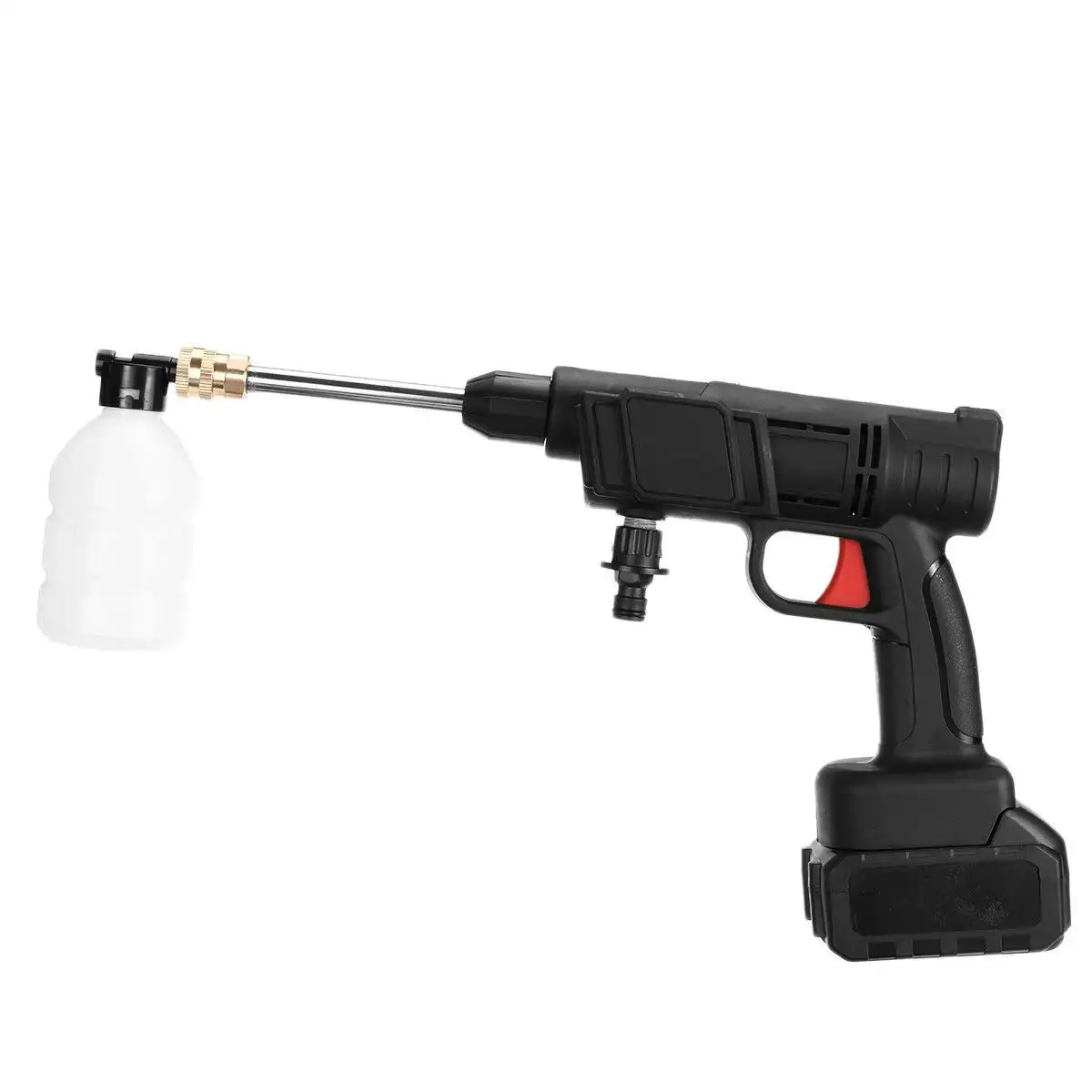 Portable 24v 48v Auto Car Wash Spray Water Guns High Pressure Electric Car Washer Gun