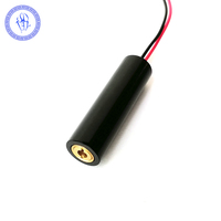 Módulo de diodo láser rojo en forma de Crosshair, diodo láser 3-5v 100mW 650nm