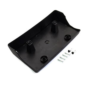 Cubierta de soporte de matrícula delantera para Dodge Ram 2500 3500 4500 2019-2022, tipo ABS empotrado, distancia entre orificios de 177 mm - Product Image 1