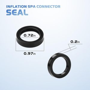 Joint d'étanchéité en silicone pour <span class=keywords><strong>spa</strong></span> et piscine, pièce de rechange pour connecteur <span class=keywords><strong>Intex</strong></span> Pure <span class=keywords><strong>Spa</strong></span> - Référence 11699 - Product Image 3
