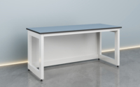 Banc de laboratoire électrique moderne en acier, réglable en hauteur, ergonomique, avec tiroir mobile, pour école, hôpital, bureau
