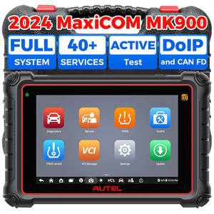 ماسح ضوئي Autel MaxiCOM MK900 عالمي لتشخيص السيارات OBD2 مع أكثر من 3 آلاف اختبار نشط وتشخيص كامل و11 نظام تشغيل ودعم FCA SGW - Product Image 4