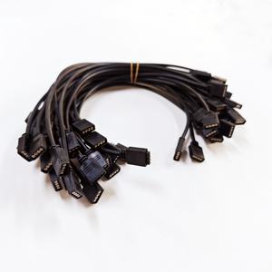 Fábrica 12V 4Pin RGB / 5V 3Pin ARGB Placa base RGB SYNC Splitter HUB Cable de extensión de transferencia - Product Image 5