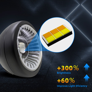 Tự động <span class=keywords><strong>LED</strong></span> <span class=keywords><strong>DRL</strong></span> lái xe ánh sáng 5.75 inch phụ trợ <span class=keywords><strong>LED</strong></span> đèn pha cao/thấp chùm 12V màu trắng hổ phách lái xe đèn pha cho off-road xe - Product Image 4