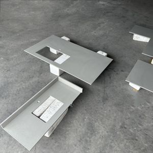 Losas de Cuarzo Artificial Gris Claro Más Vendidas para Encimeras de Cocina y Muebles de Baño - Product Image 3