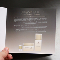 Brochure de parfum de personnalisation professionnelle faire un livret d'instructions pour les produits de soins de la peau